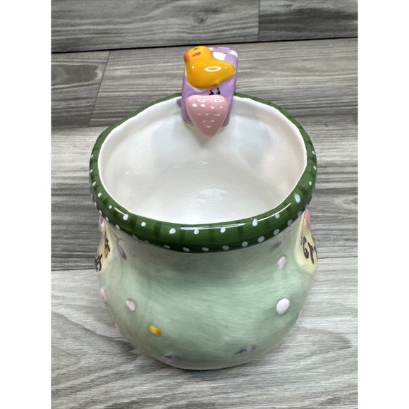 2003 Jessica Breedlove Designs Grandma FAMOUS HUGS & COOKIES 14oz Coffee Mug Cup - Picture 4 of 16